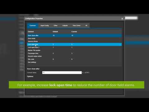Changing Device Configuration