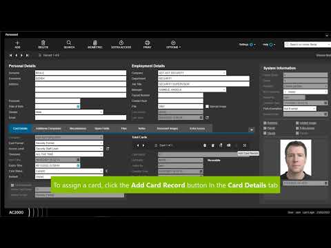 Assigning additional Companies to a Cardholder