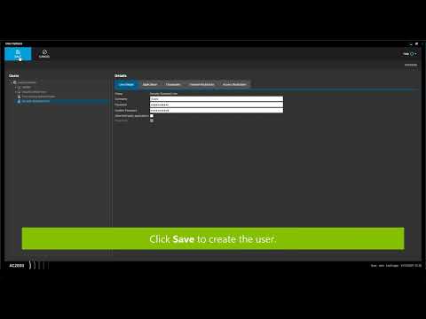 Adding a User