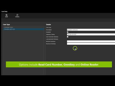 Adding a Card Type