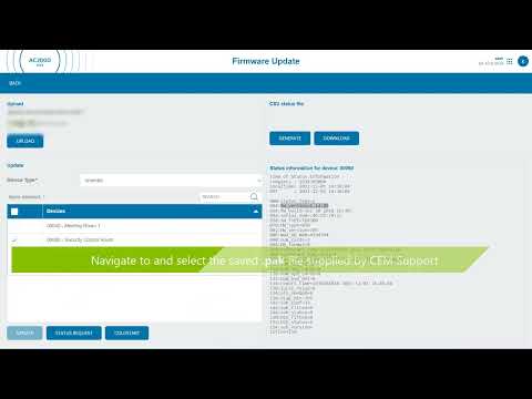 Upgrading Device Firmware